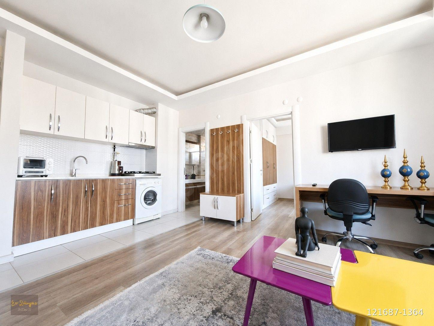 TALAS BELEDİYESİ-TRAMVAY YAKINI LÜKS EŞYALI GENİŞ 1+1 DAİRE