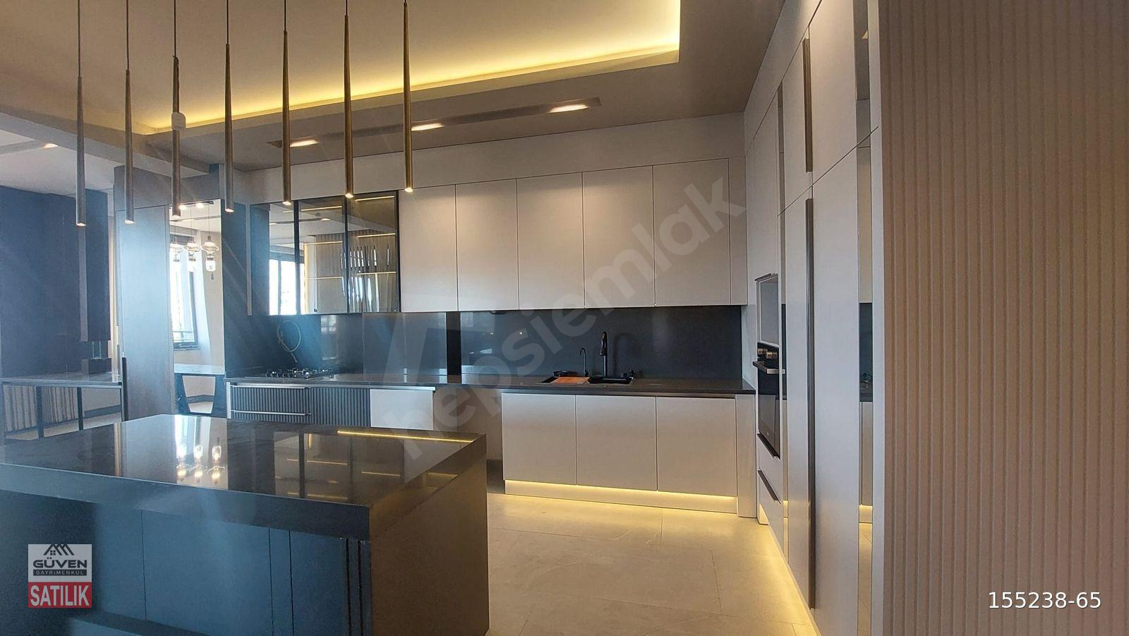 GÜVEN den PARK MANZARALI SATILIK ULTRA LÜKS 3,5+1 AKILLI DAİRE
