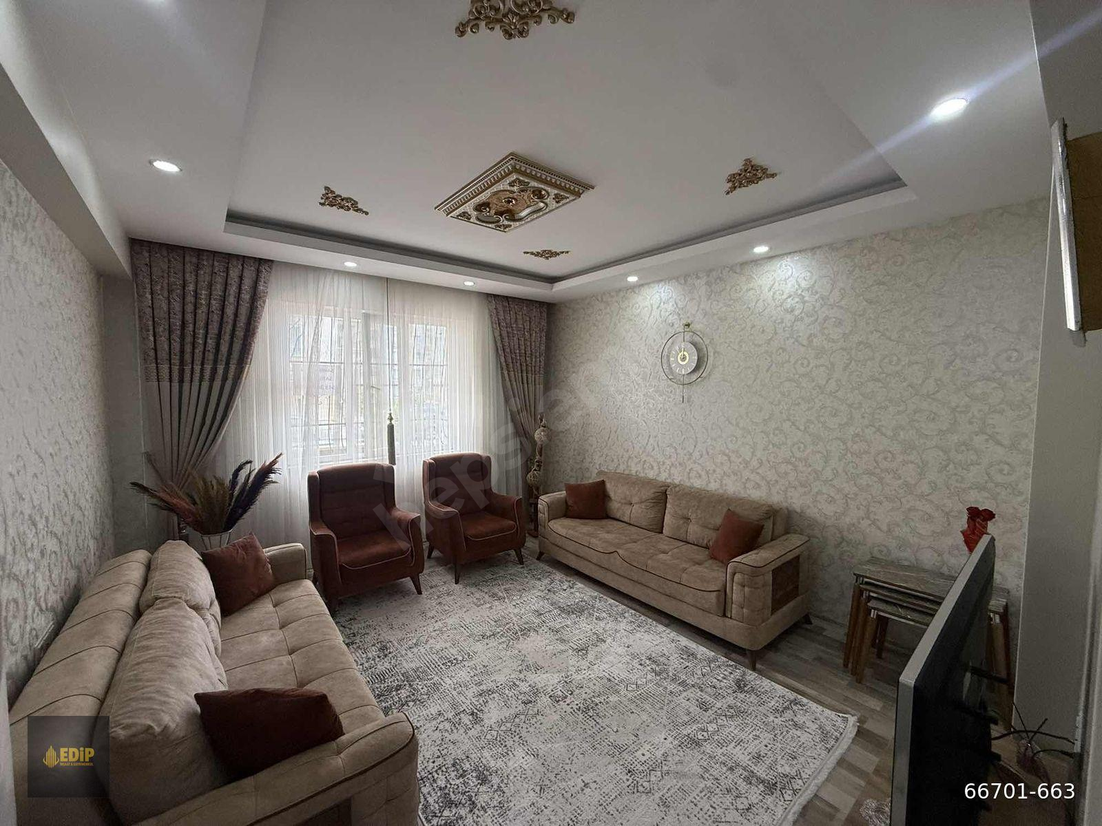 EDİP GAYRİMEKUL'DEN KARACAAHMET MH SATILIK 2+1 LÜX GİRİŞ KAT