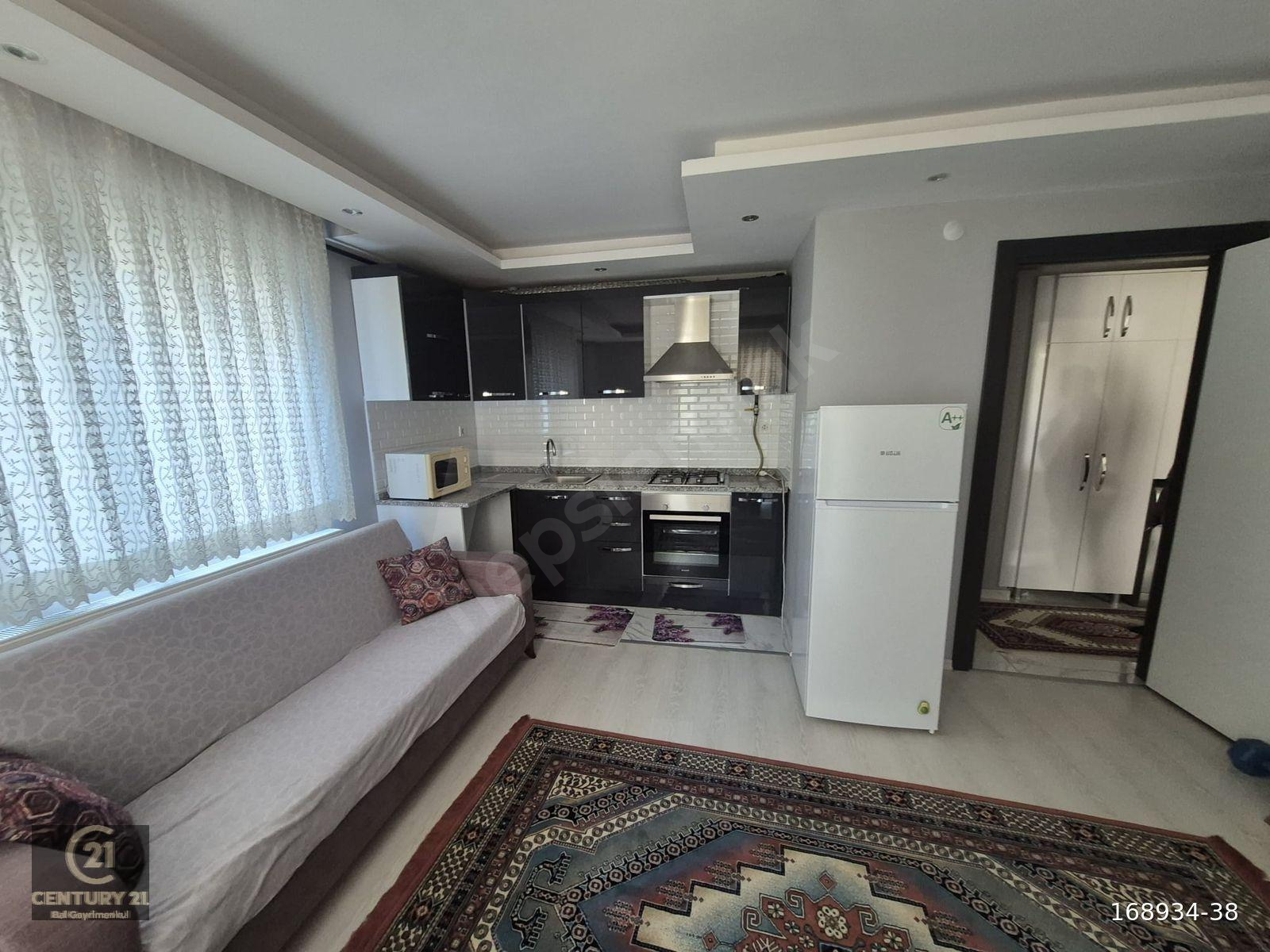 C21 BAL'DAN İZMİR YOLU DOĞTAŞ ARKASINDA EŞYALI 1+1 SATILIK DAİRE