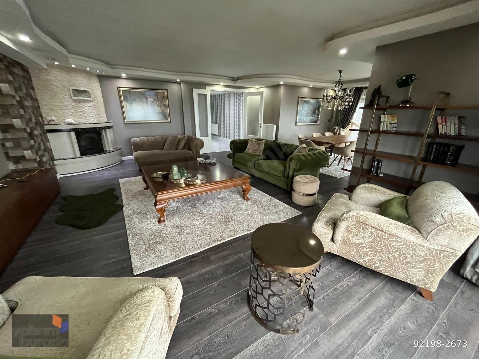 ATAKUM SAHİLDE DENİZ MANZARALI 280 M2 ŞÖMİNELİ SATILIK 4+1 DAİRE