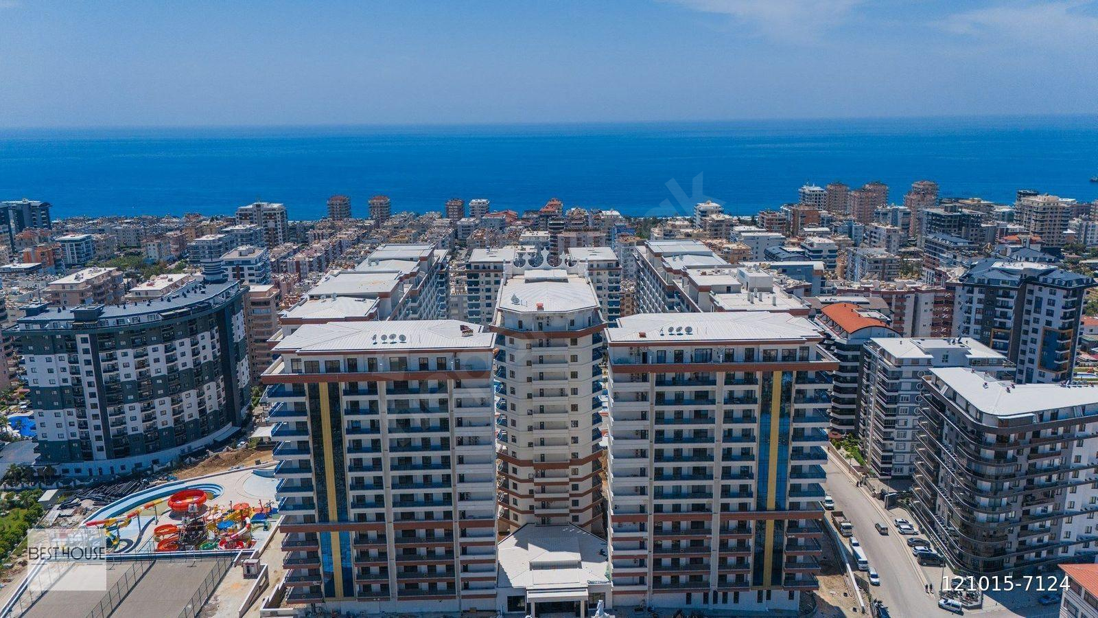 ALANYA MAHMUTLAR'DA ULTRA LÜX KOMPLEKS 4+1 PENTHOUSE FUL DENİZ MANZARALI