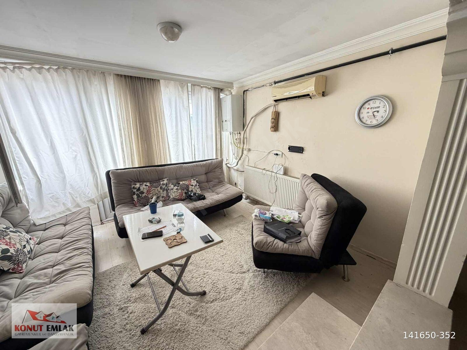 KONUT EMLAKTAN ÇARŞIDA 1+1 FULL EŞYALI DOĞALGAZLI KİRALIK DAİRE