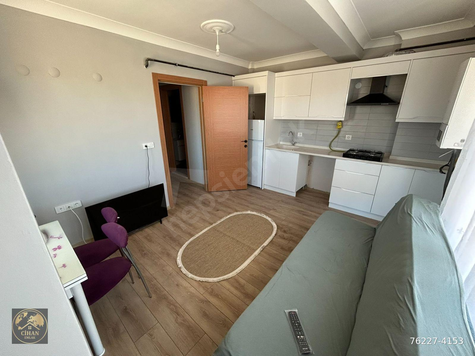 CİHAN EMLAKTAN KİRALIK YENİ MH.DE EŞYALI BALKONLU / BALKONSUZ 1+1 DAİRELER