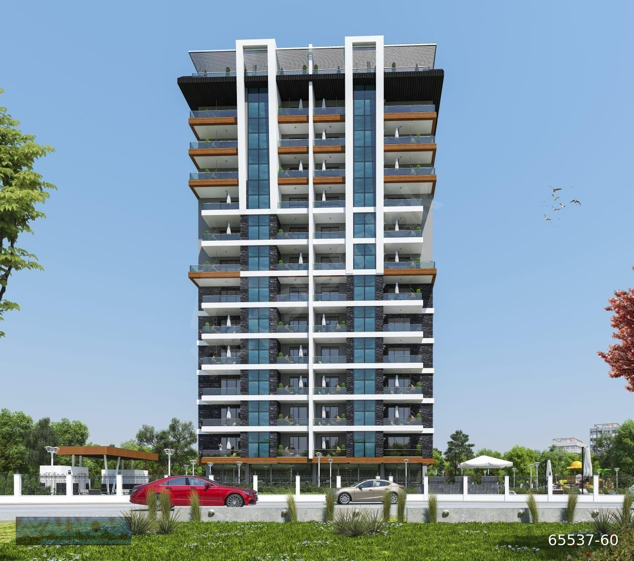 ALANYA MAHMUTLAR MH. DENİZE 2 KM HAVUZLU SATILIK SIFIR 2+1 DAİRE