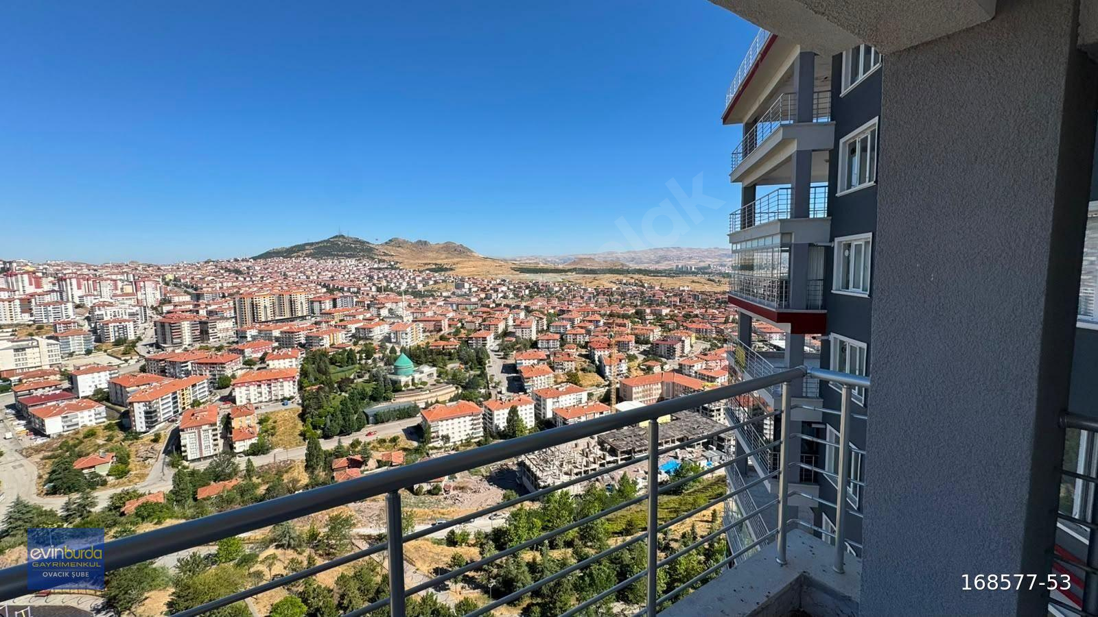 DEV FIRSAT!SİTE İÇİ 15.KATTA 360° MANZARALI ÇİFT TERAS BALKON3+1