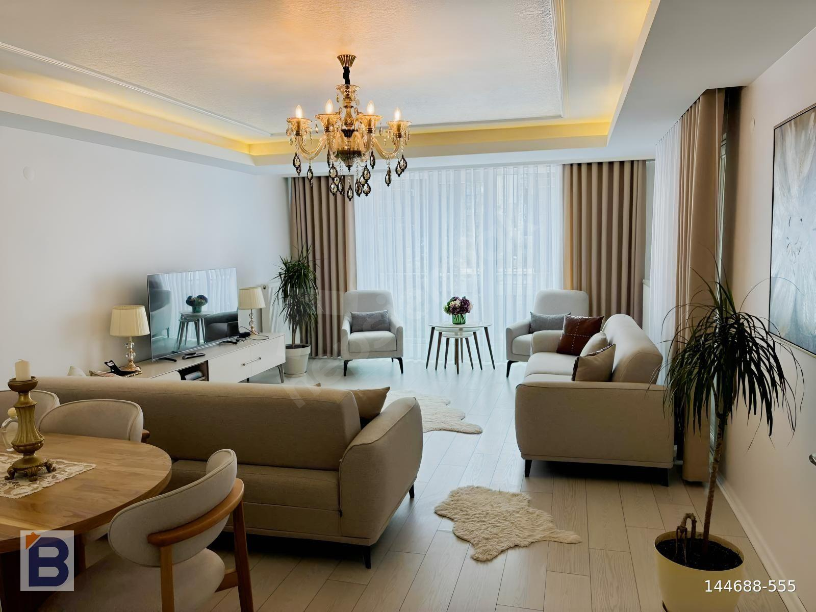 BULUT EMLAKTAN LÜKS EŞYALI 3+1 KİRALIK DAİRE