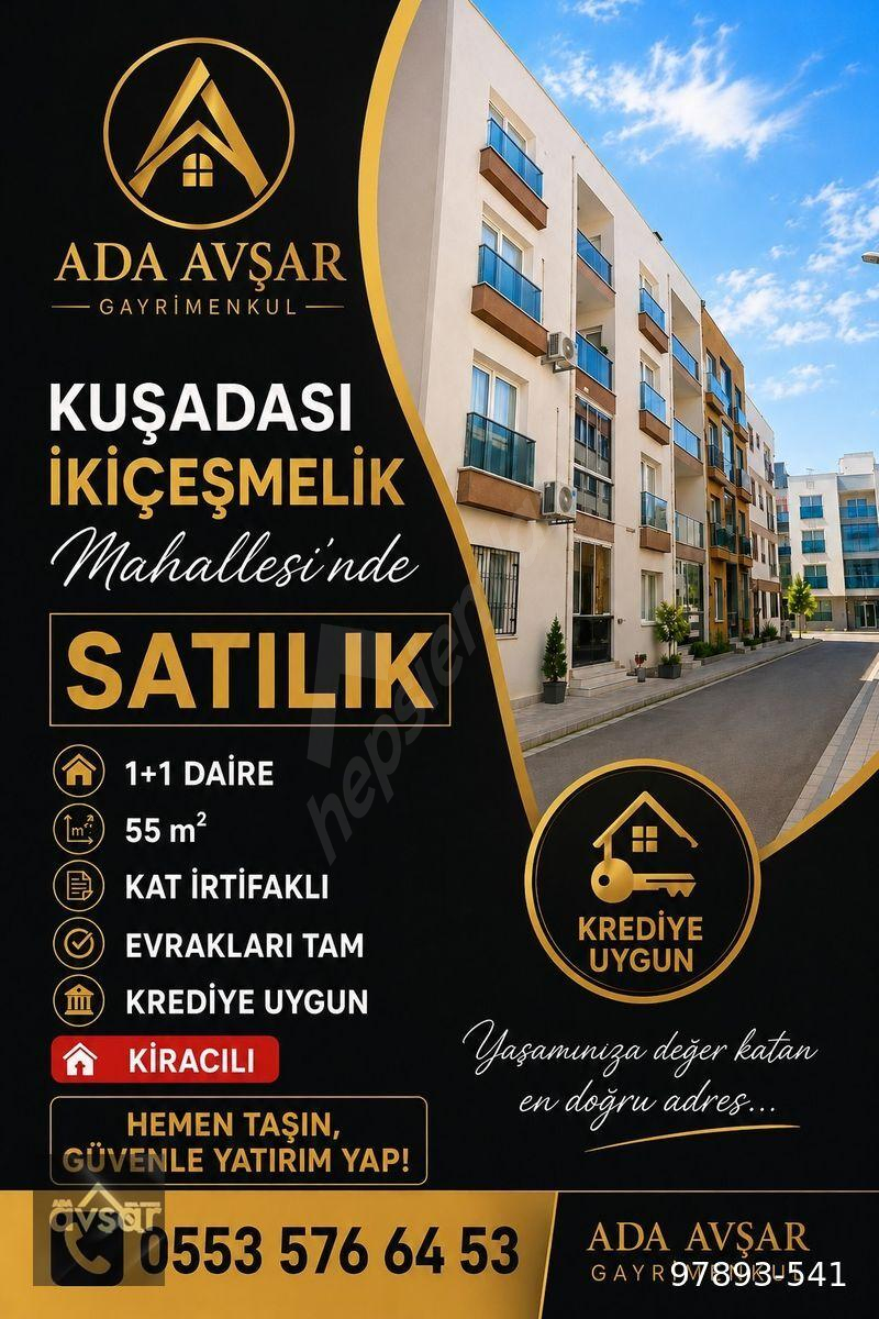 KUŞADASINDA SATILIK 1+1 DAİRE
