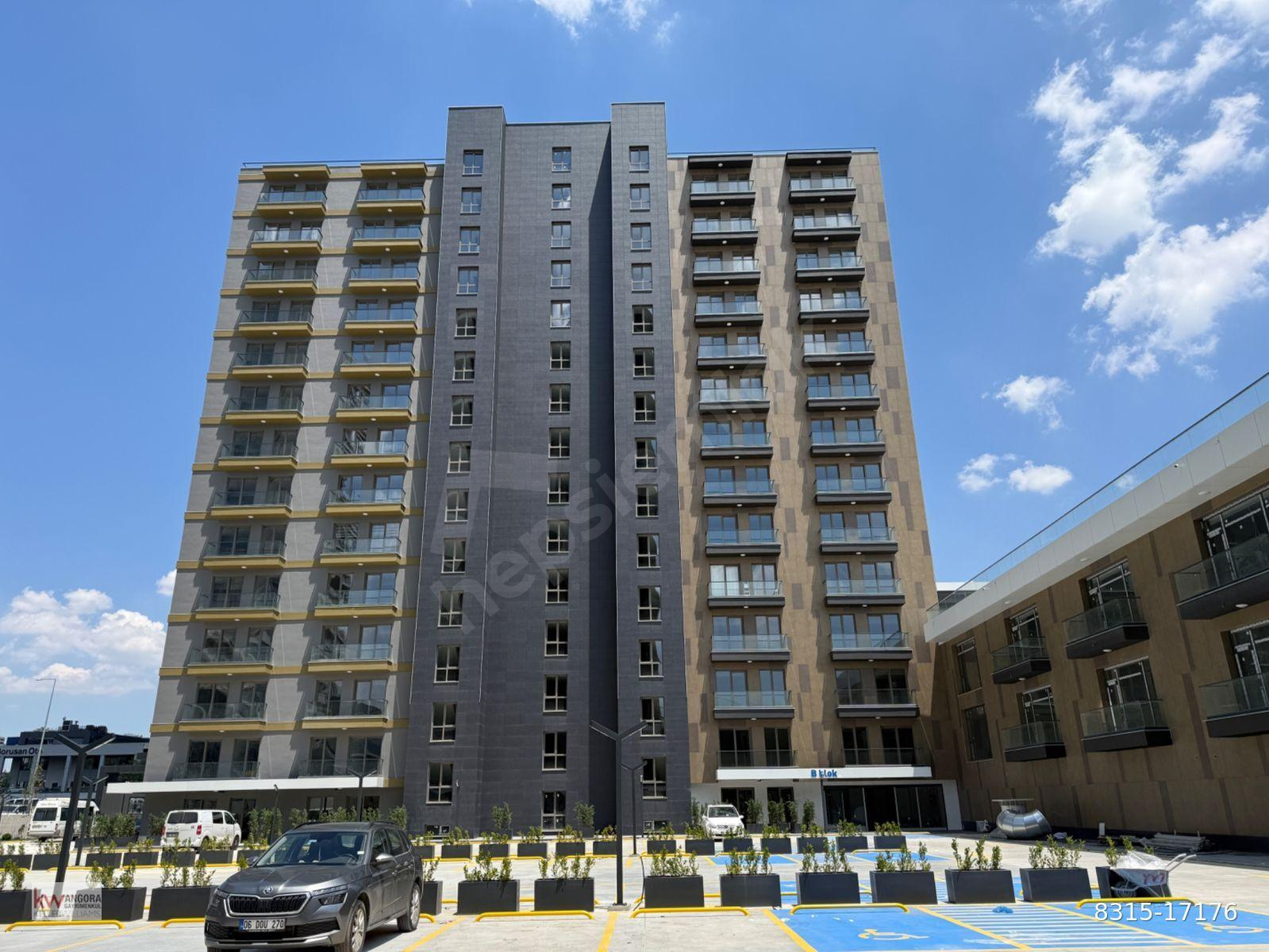 KONUTKENT CRİTER REZİDANS'TA BALKON K.OTOPARK GÜVENLİK 1+1