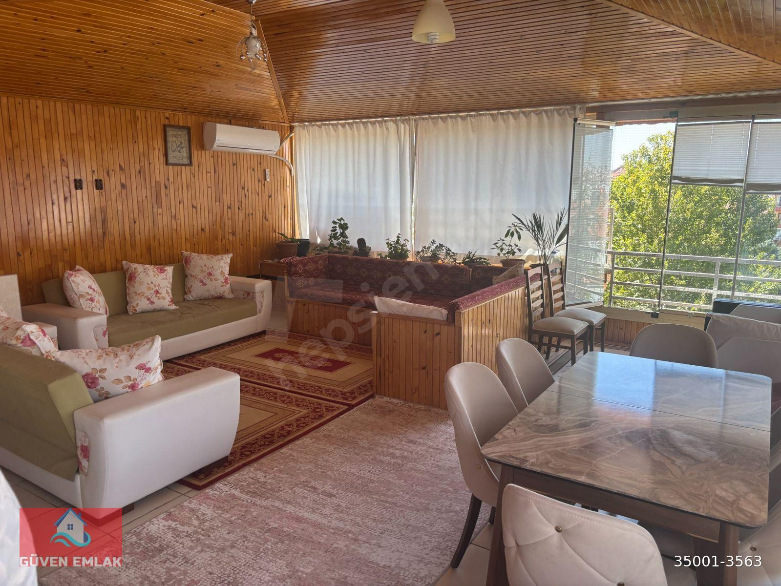 GÜNEŞEVLER'DE PARK MANZARA CEPHELERİ AÇIK ASANSÖRLÜ 2+1 SATILIK