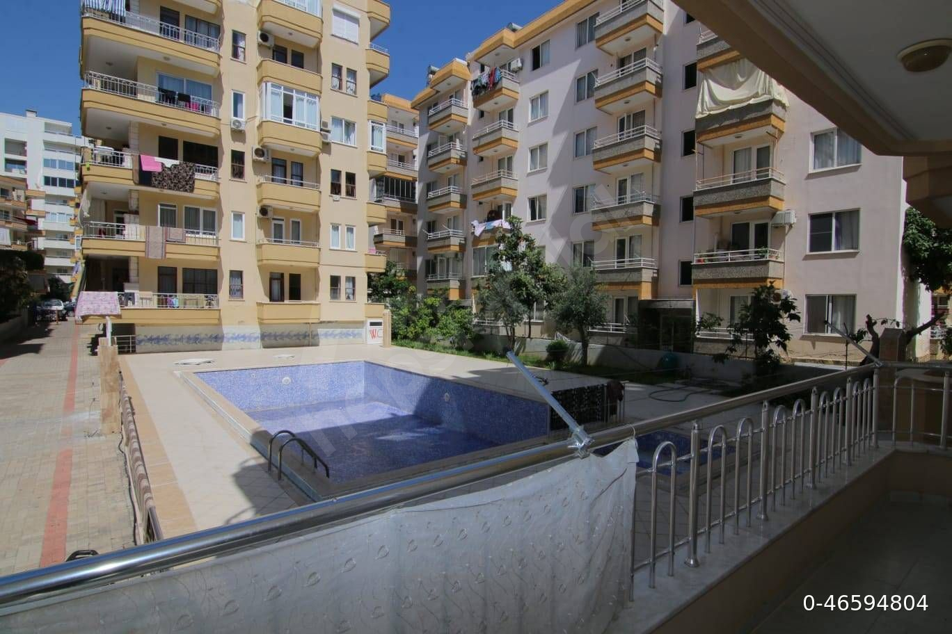 havuzlu site içi denize sıfır daire