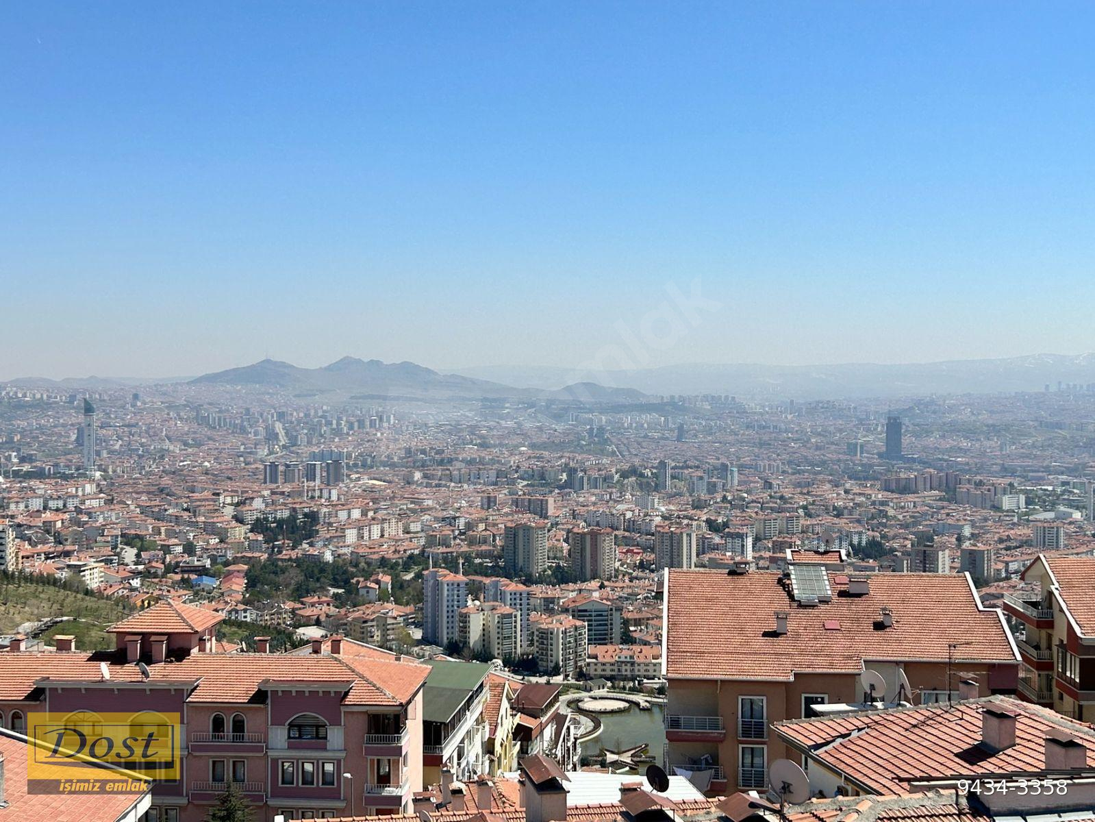 DOST'tan ŞEHİR MANZARALI 6+1+2 MUTFAK+2 BANYO+ASANSÖRLÜ KOMBİLİ