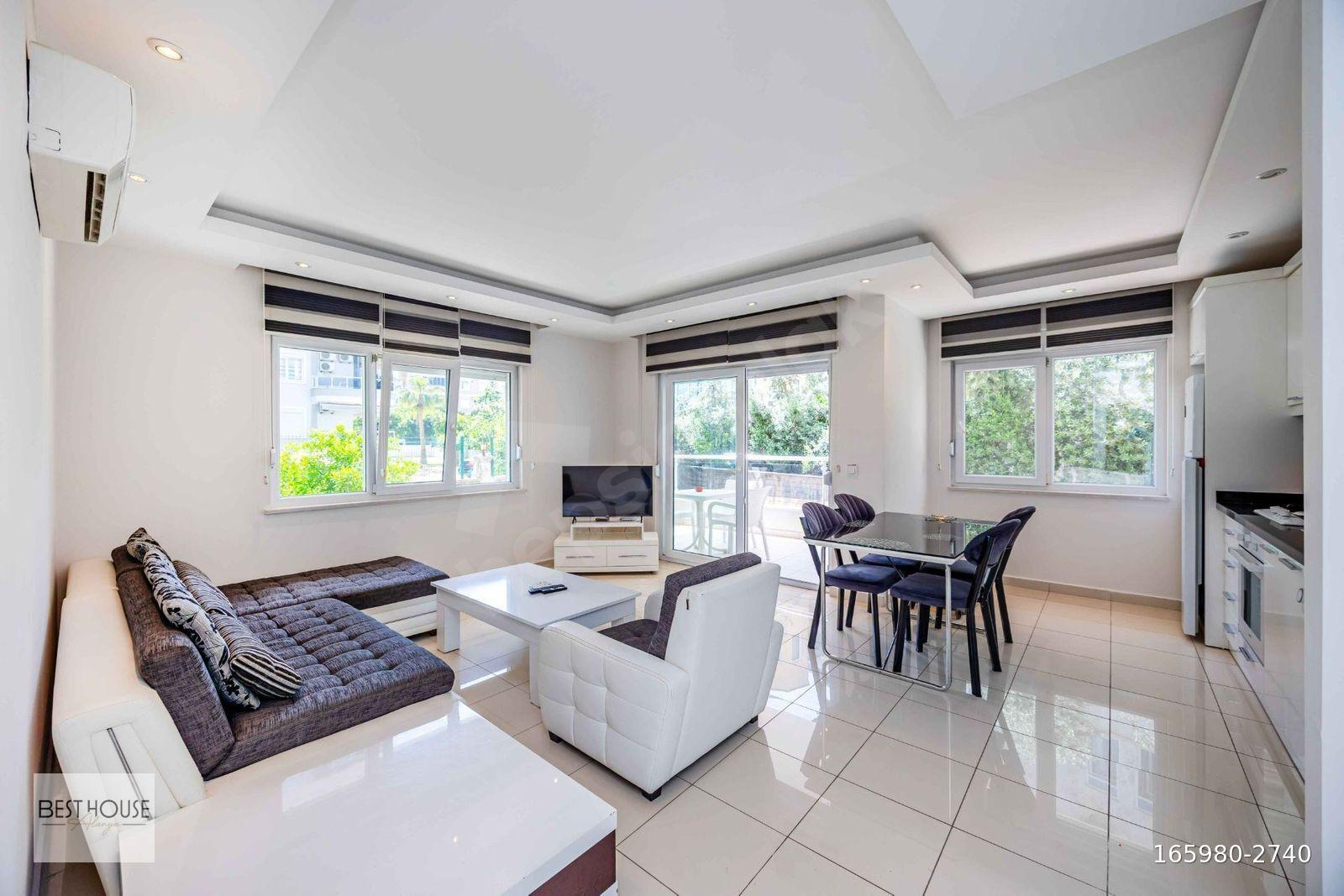 ALANYA KLEOPATRA'DA İKAMETE UYGUN DENİZE 500 METRE 2+1 SATILIK DAİRE