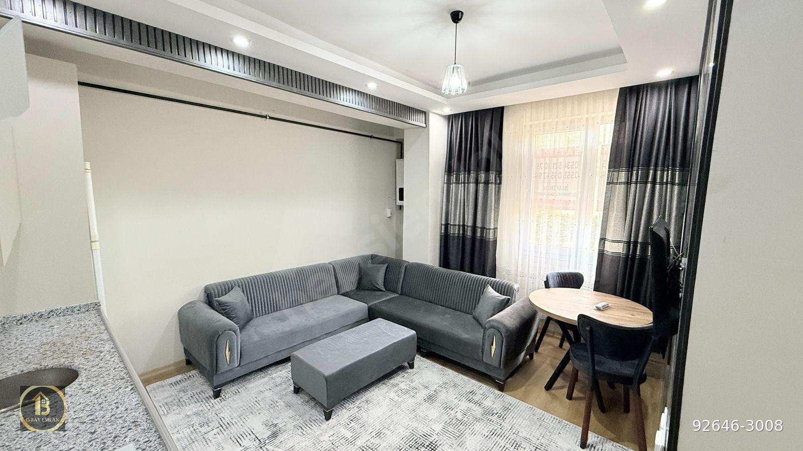 HASTANENİN ARKASI SATILIK SIFIR EŞYALI 1+1 DAİRE İSBAY EMLAK'TA