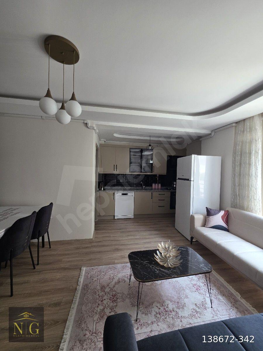 HASTANE BÖLGESİNDE 1+1 SIFIR LÜKS EŞYALI DOĞALGAZLI ARA KAT KİRALIK DAİRE