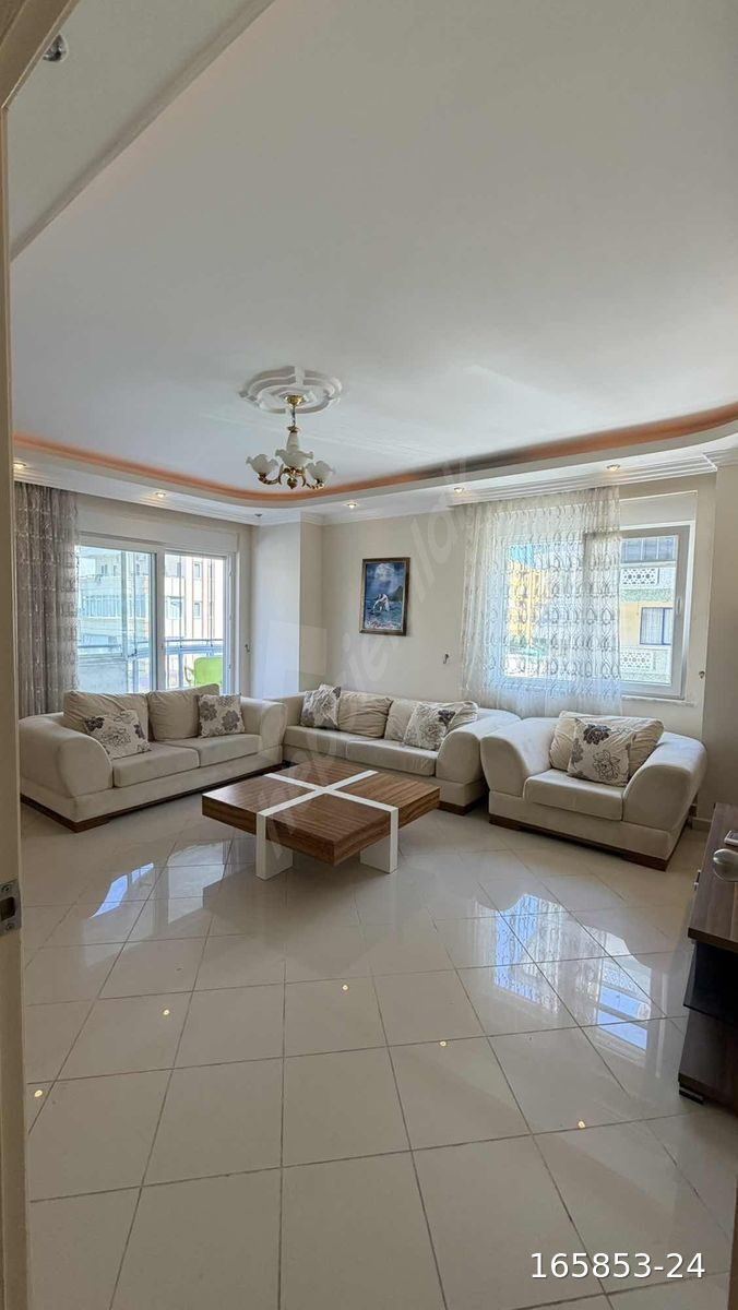 Mahmutlarda Denize 100 Metre Full Eşyalı 2+1 Daire