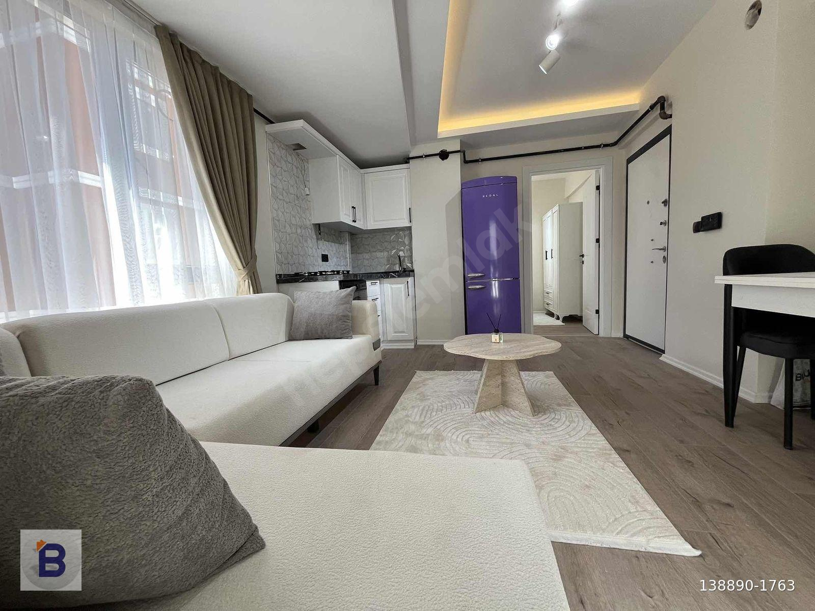 BULUT EMLAKTAN ULAŞIMA YAKIN LÜX EŞYALI ARAKAT 1+1 SATILIK DAİRE
