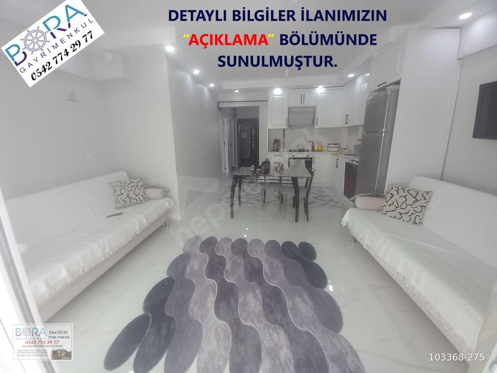 BORA'dan, Yalova, Çiftlikköy, Denizçalı Mah ’de Deniz Kenarındaki Sitede 2+1 DAİRE