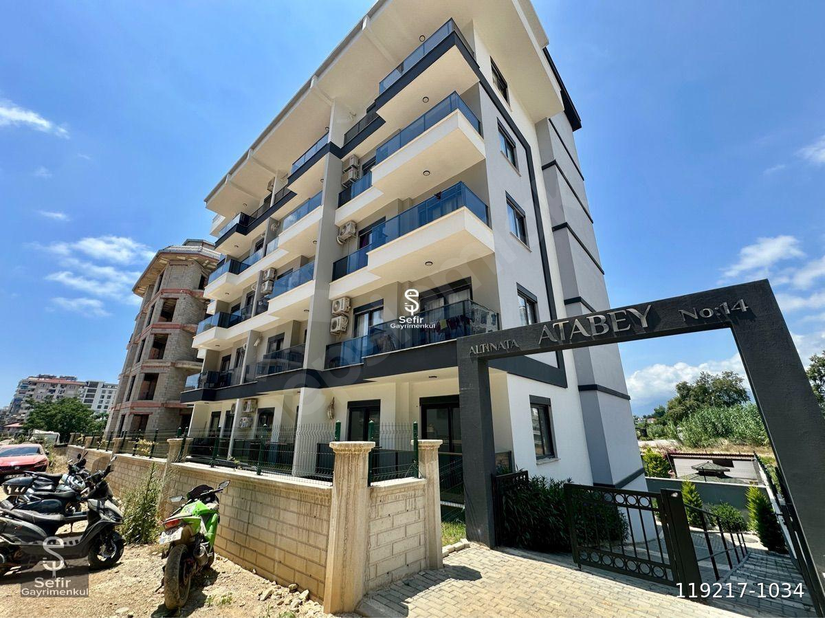 ALANYA MAHMUTLAR'DA SATLIK 1+1 BAHÇE DAİRE