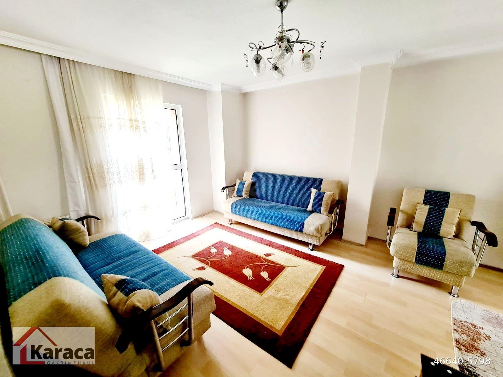 Karaca'dan Eryaman da Cadde Üzeri Eşyalı 2+1 90 m2 Kiralık