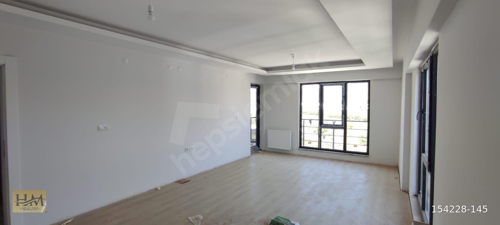 Muzaffer TÜRKEŞ'te 3+1 Sıfır Daire &140 m²Çift Balkonlu