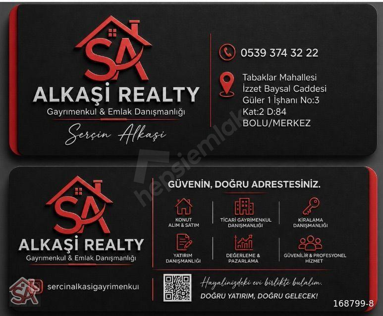 ALKAŞİ REALTY DEN 1+1 KİRALIK DAİRE