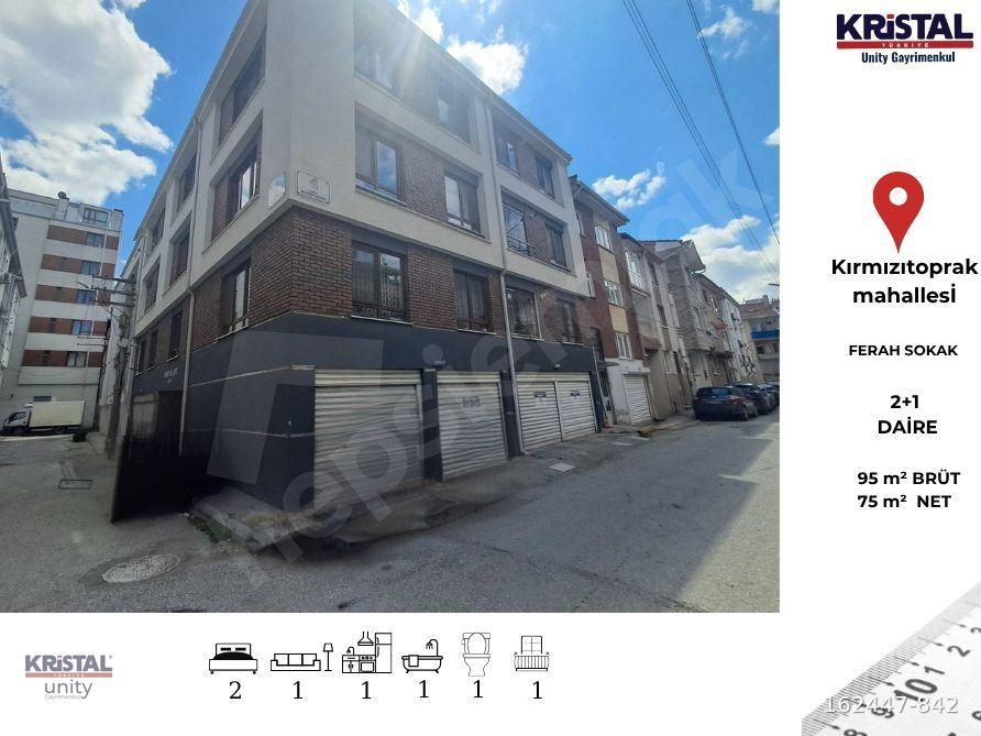 KIRMIZITOPRAK'TA GÜLAY KANATLI OKULUNUN ARKASINDA SATILIK 2+1