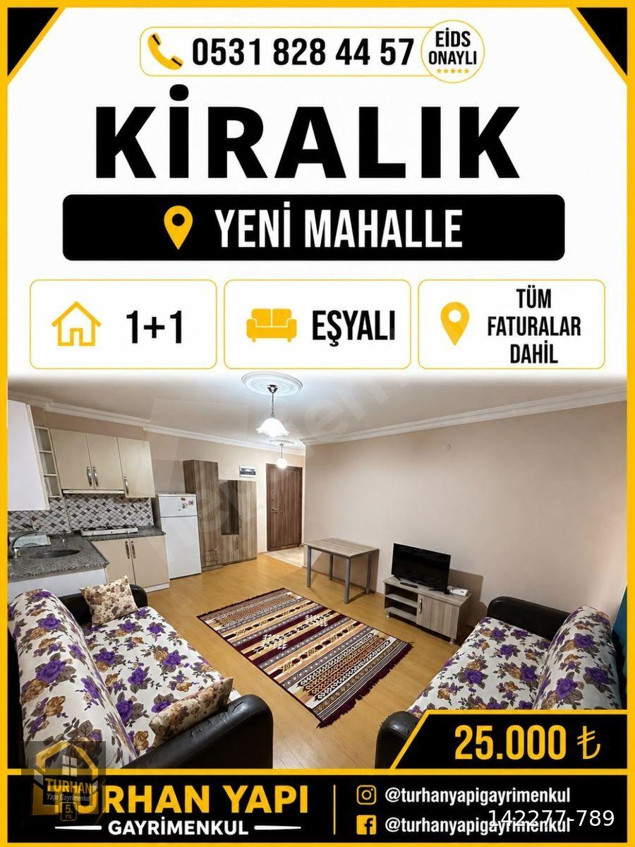 TURHAN YAPI'DAN ŞEHRİN GÖBEĞİNDE TÜM FATURALAR DAHİL 1+1 DAİRE