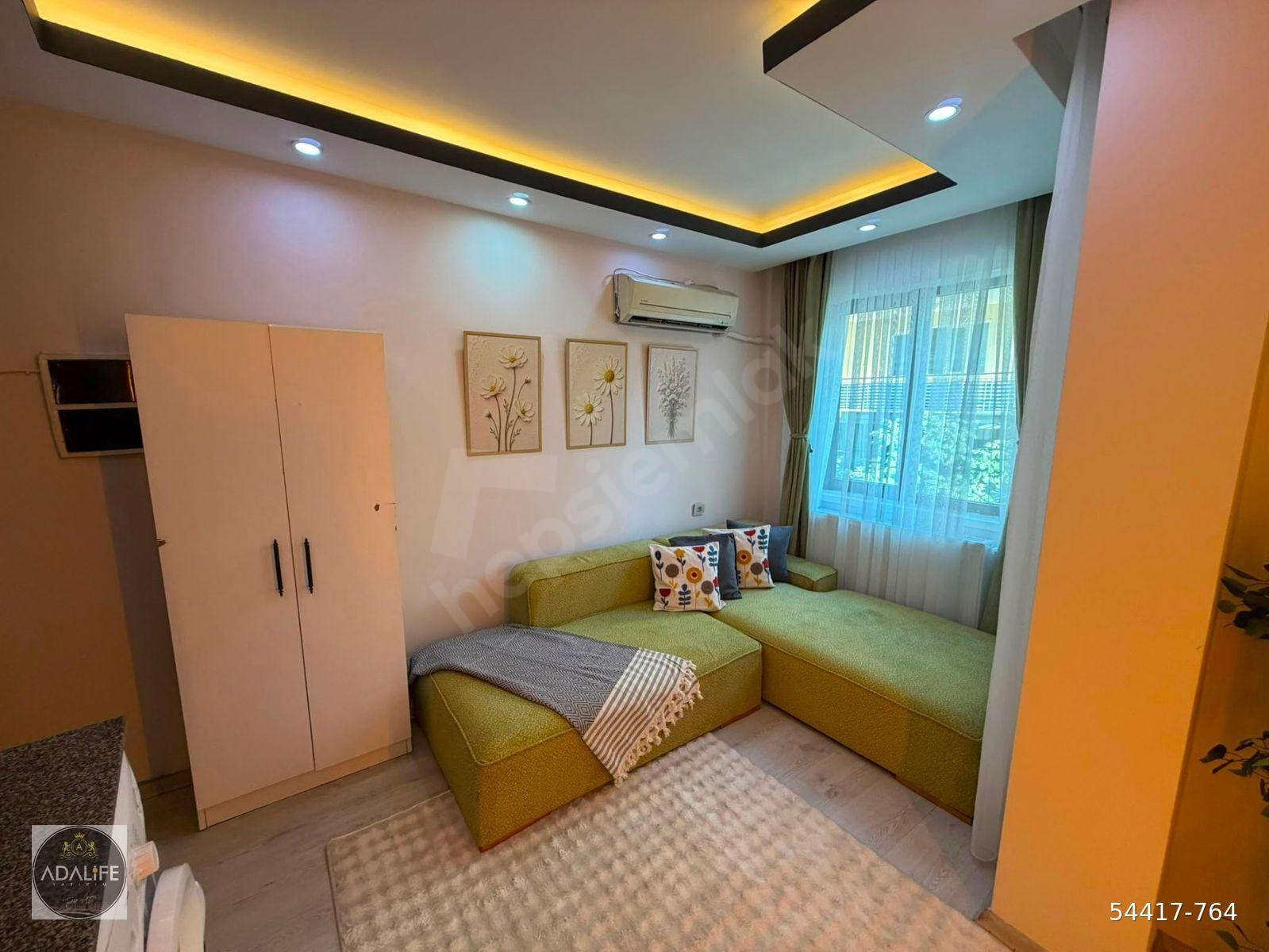 BALKONLU ÖN CEPHE LÜX EŞYALI ÇINAR MEVKİ 1+1 UYGUN SATILIK APART