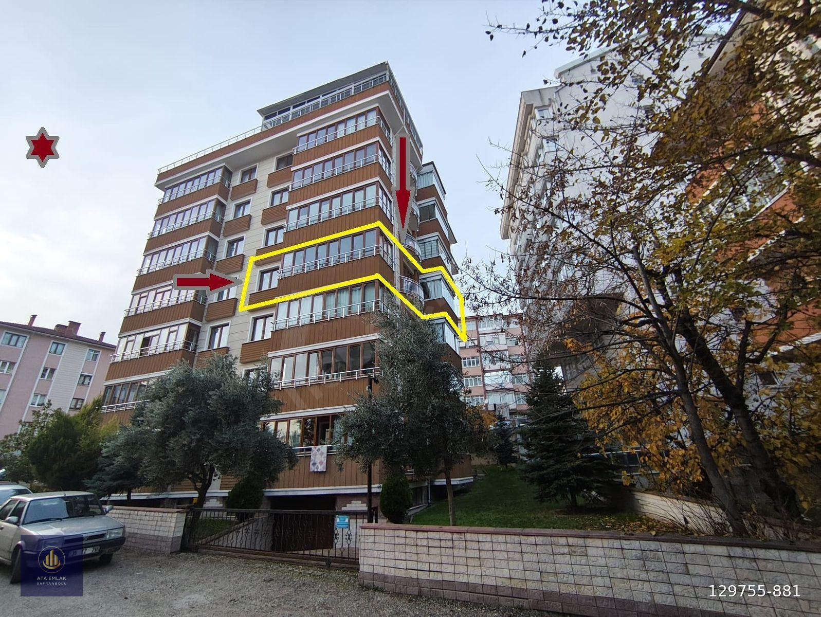 ATA EMLAKTAN SAFRANBOLU MERKEZDE SATILIK 3+1 SÜPER DAİRE...