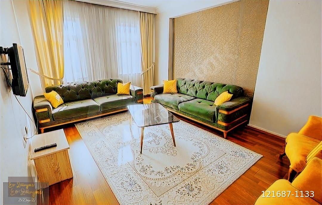 EV DÜNYASINDAN./.ŞEHİR MERKEZİ DÜVENÖNÜNDE LÜKS EŞYALI 1+1 DAİRE