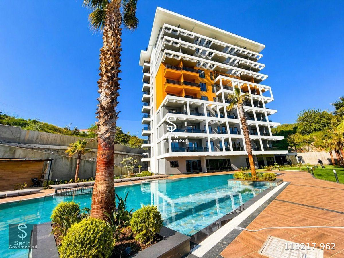 ALANYA TOSMUR'DA KİRALIK FULL AKTİVİTELİ 1+1 SIFIR DAİRE