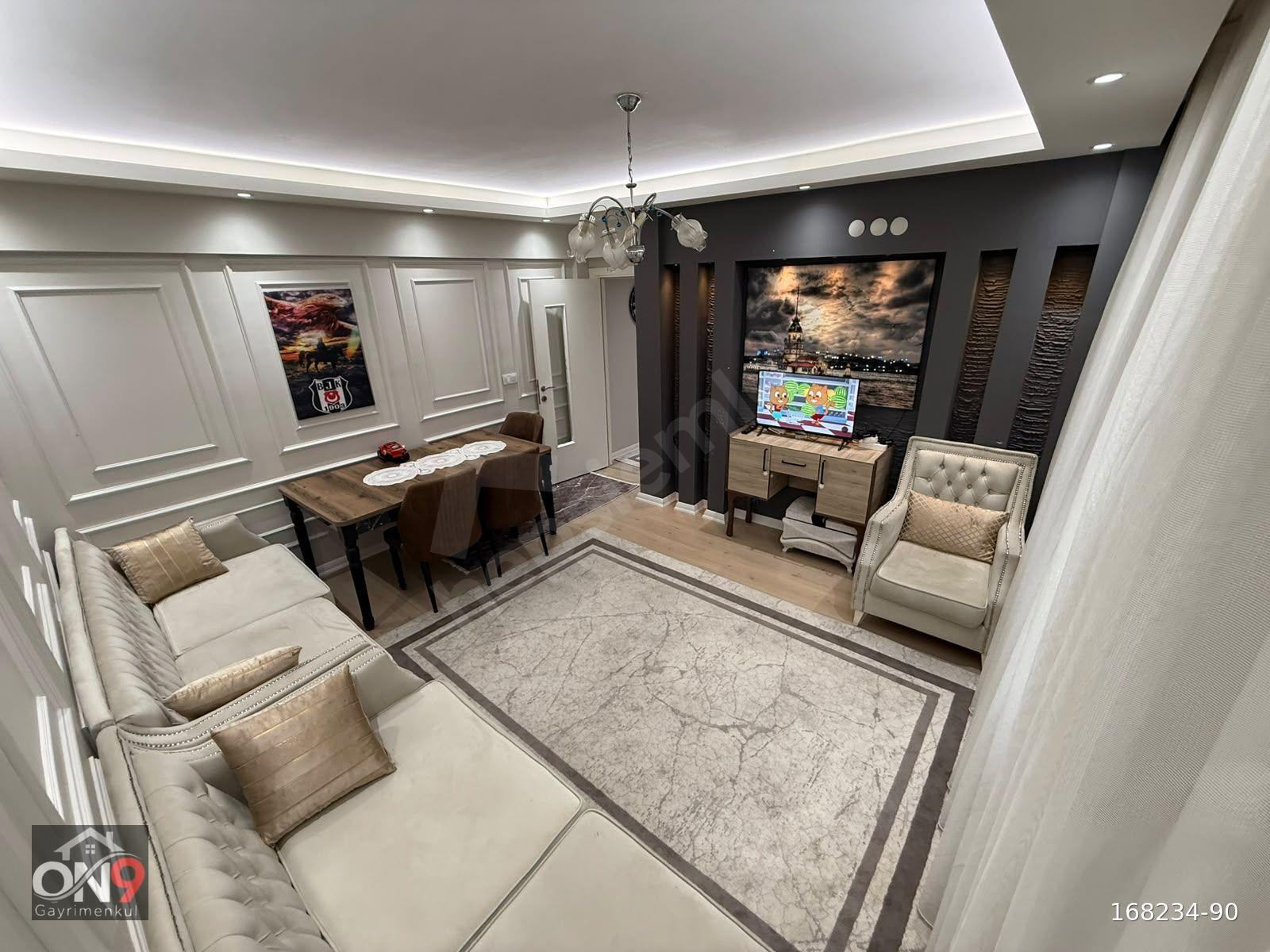 ON9'DAN KANUNİ'DE 3+1 TÜM CEPHELER AÇIK FULL YAPILI FIRSAT DAİRE
