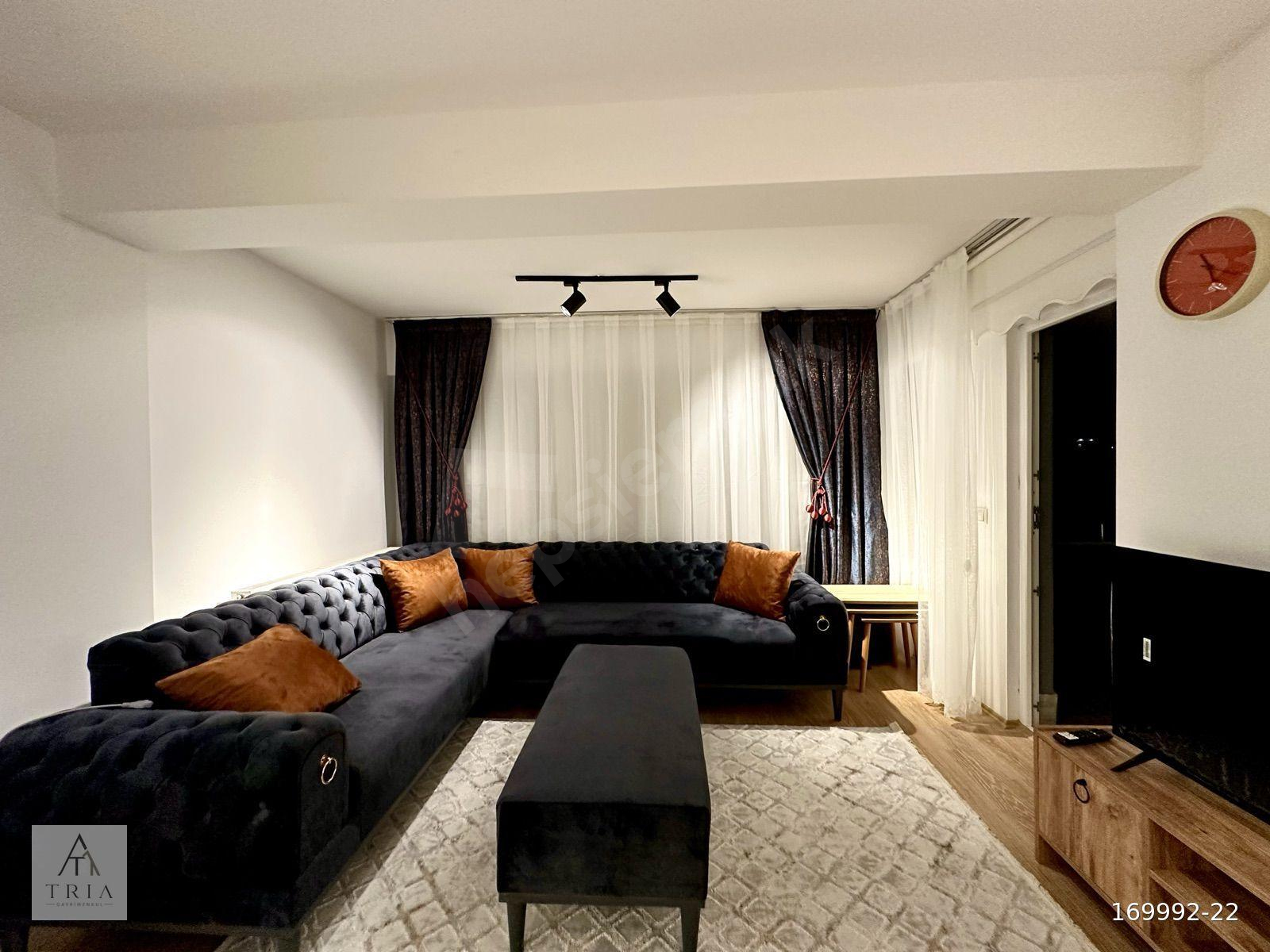 Tramvaya 4.Bina Sıfır Eşyalı Abonelikleri Açık 1+1 Eşyalı Daire