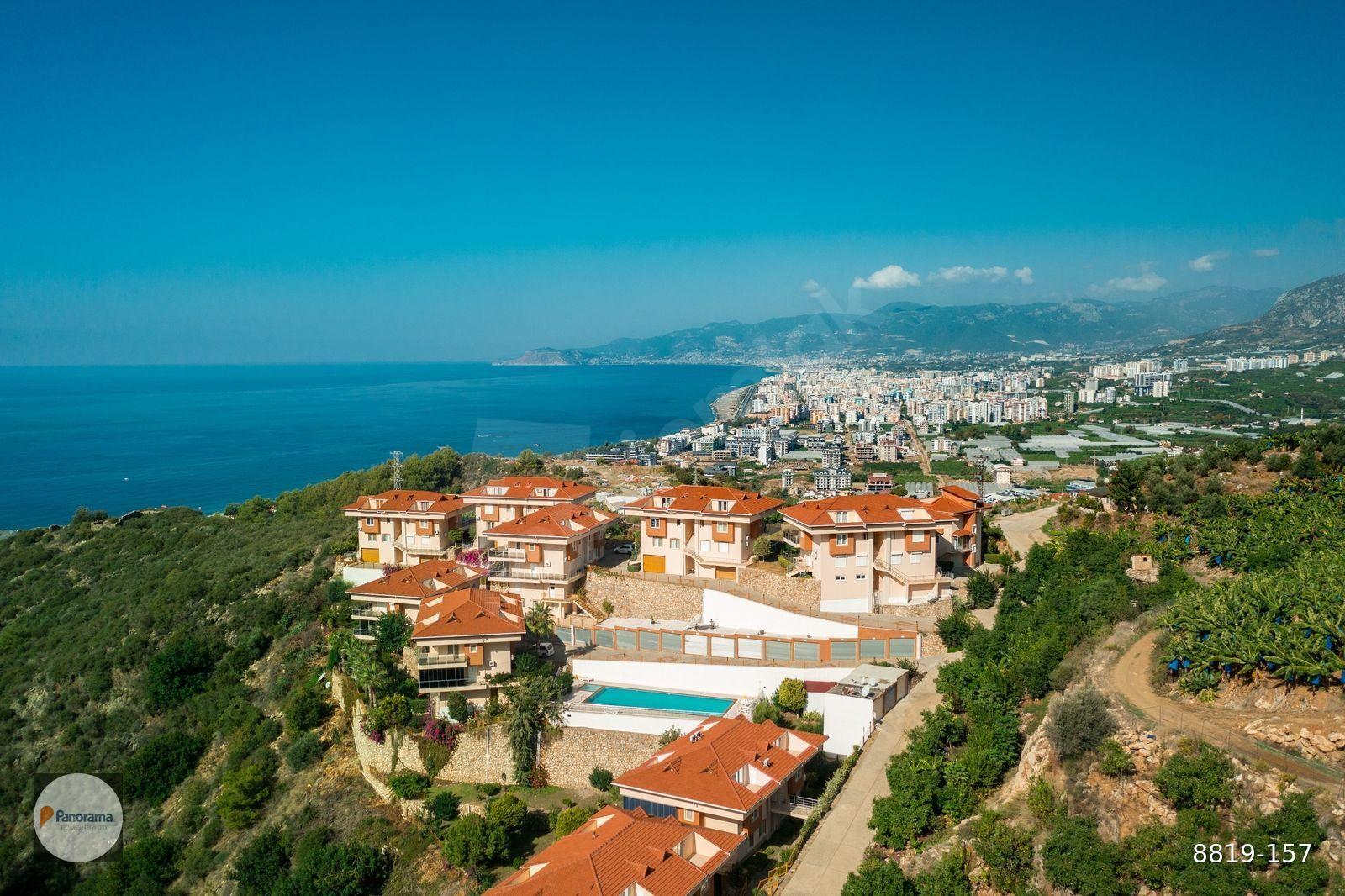 ALANYA KARGICAK SEA VİEW 2 SİTESİNDE 3+1 DUBLEX HAVUZLU DAİRE