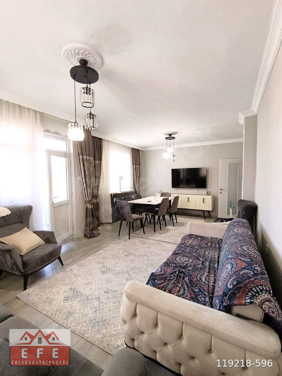 EFE EMLAKTAN... AKKENT SİTESİNDE 3.KAT FULL DENİZ MANZARALI İÇİ KOMPLE SIFIRDAN YAPILI 3+1 DAİRE.