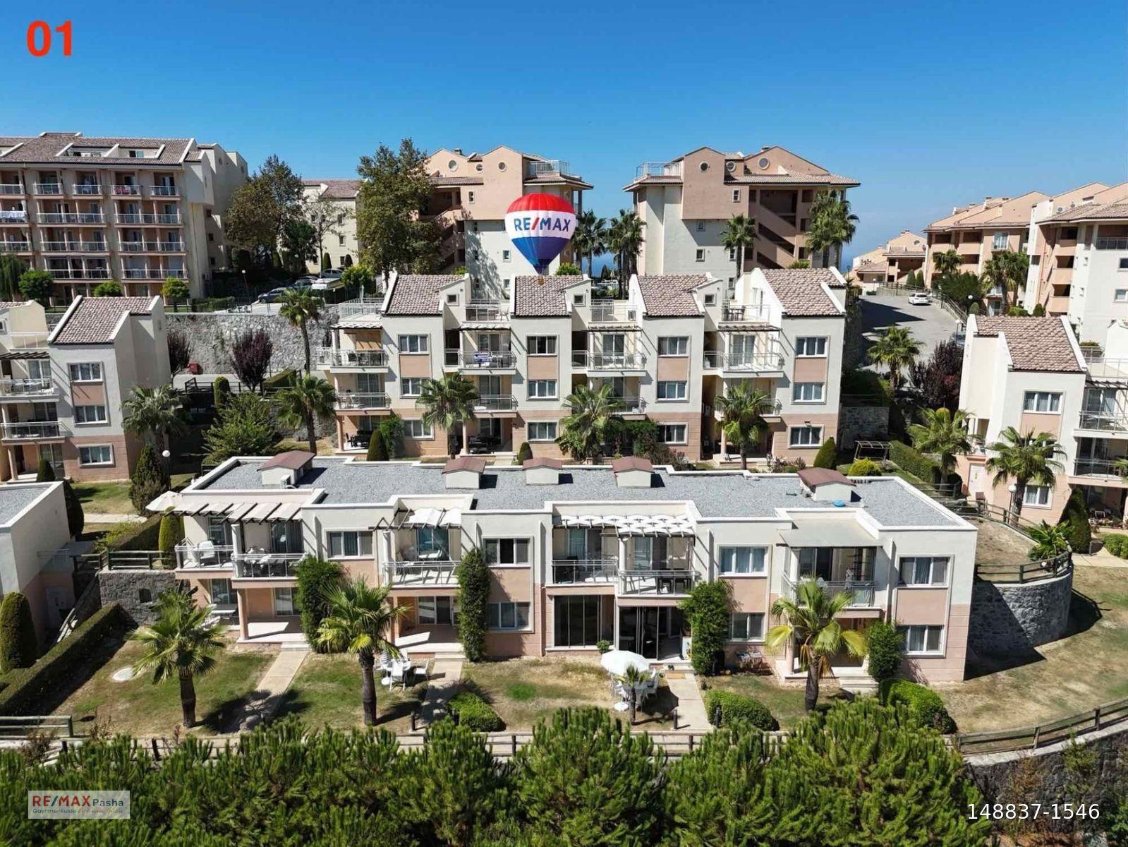 TÜM OLANAKLARIYLA BİR TATİL KÖYÜ İÇERİSİNDE EŞYALI DUBLEKS DAİRE