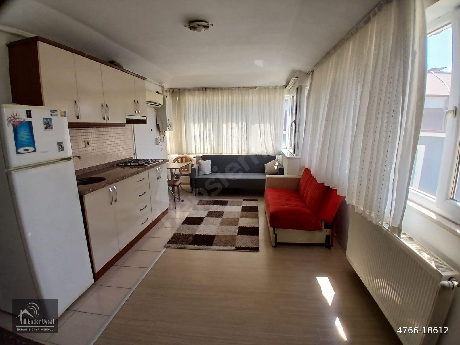 ENDER UYSAL GAYRİMENKULDEN KAPMPÜSTE KLİMALI 1+1 KİRALIIK APART...