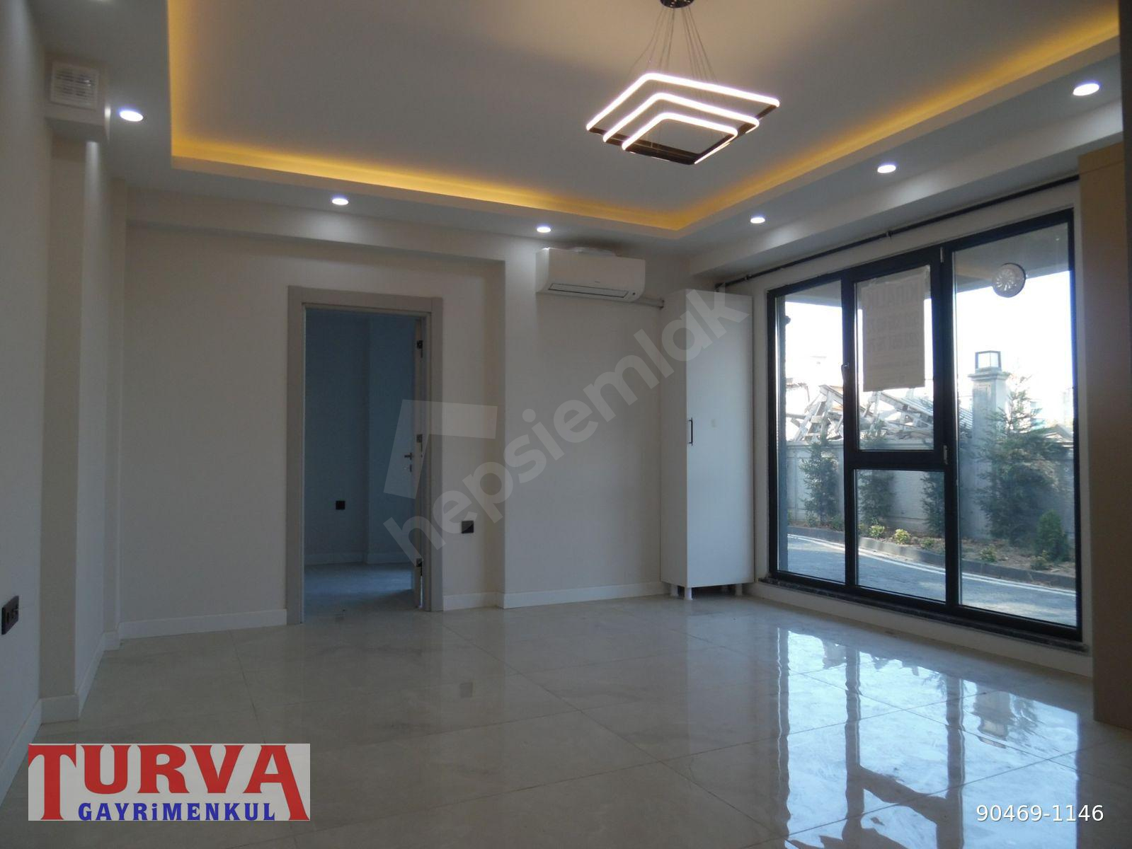 RESMİ KURUMLARA YAKIN 1+1 AMERİKAN MUTFAKLI BALKONLU BAHÇE KATI DAİRE