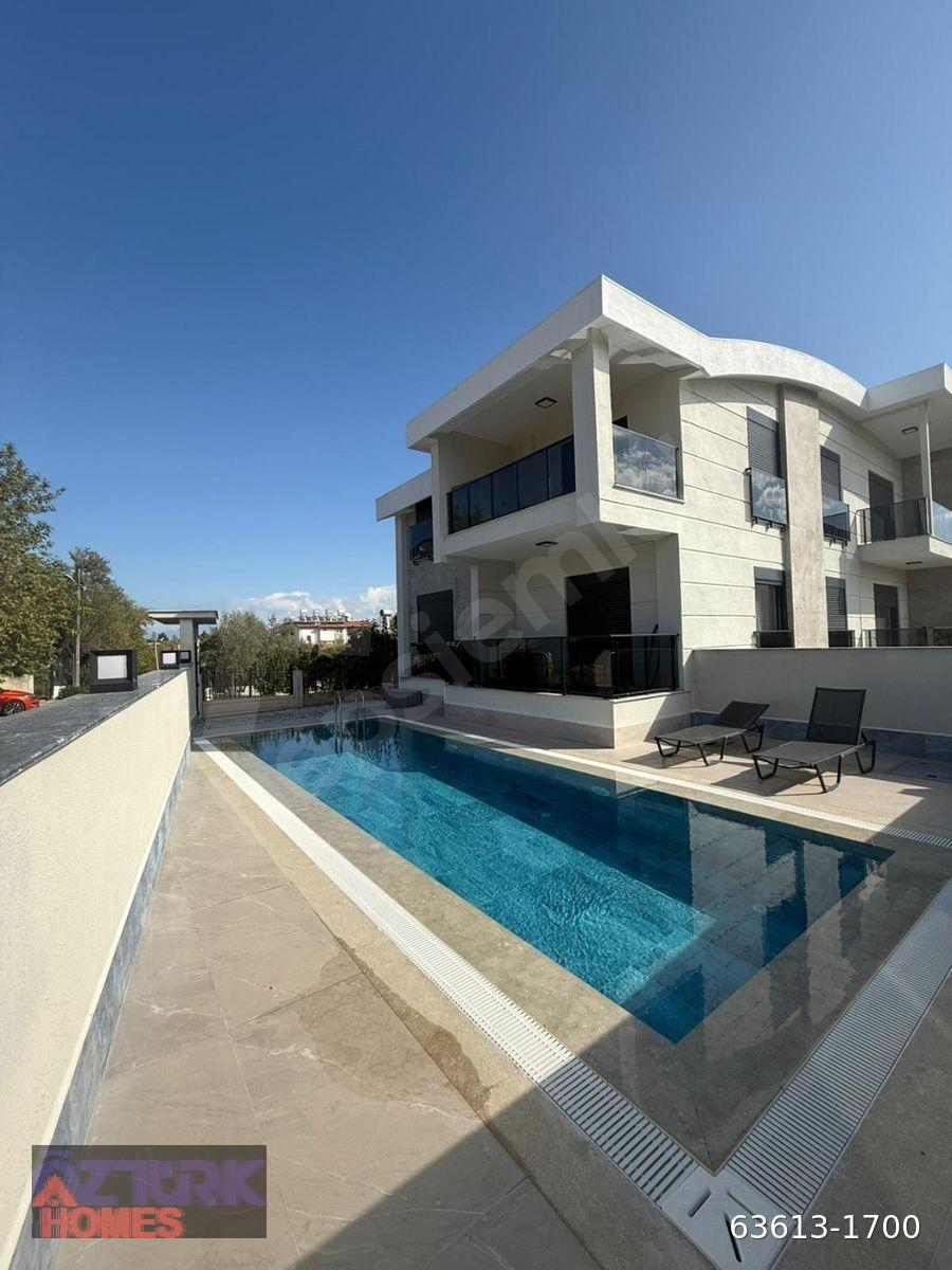 Manavgat Side'de Havuzlu 1+1 Kiralık Daire