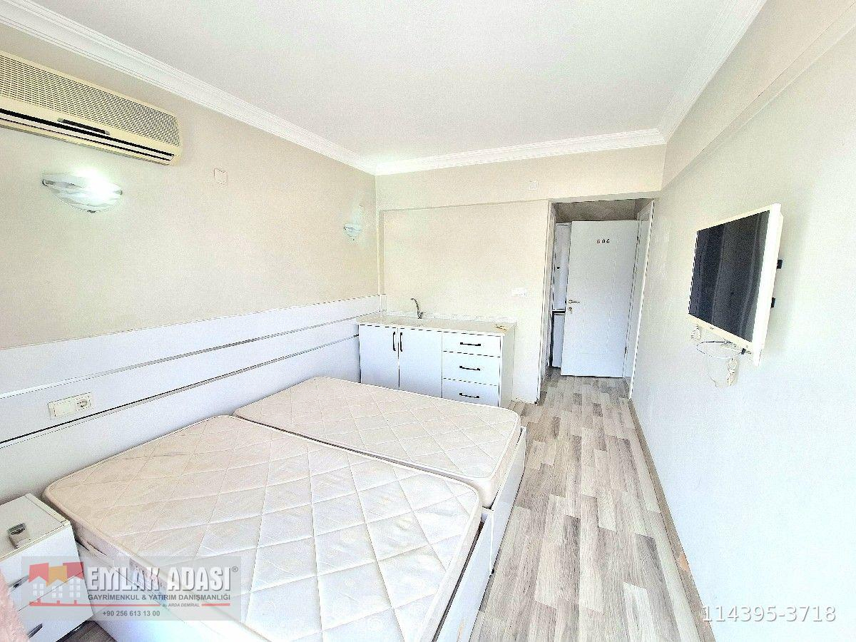 KUŞADASINDA SU İNTERNET DAHİL 20.000TL 1+0 EŞYALI APART DAİRE