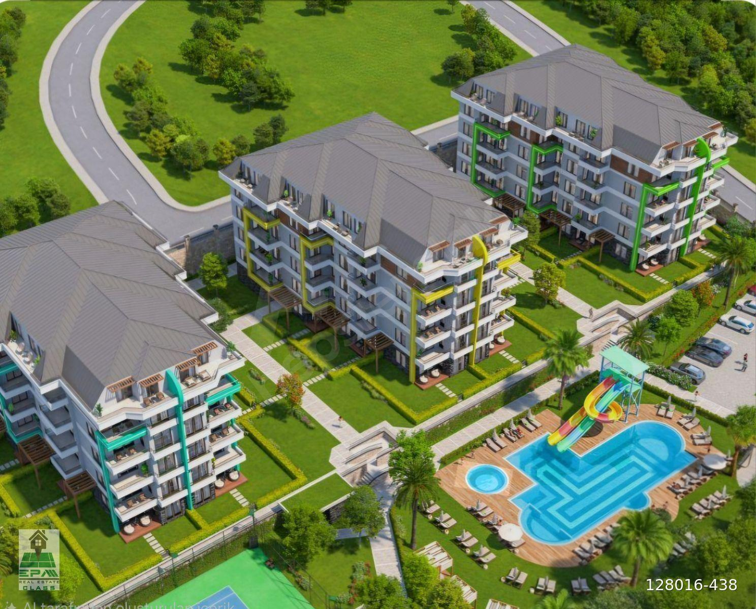 OBA KARAKOCALI MEVKİİ SİTE İÇERİSİNDE KİRALIK 1+1 DAİRE