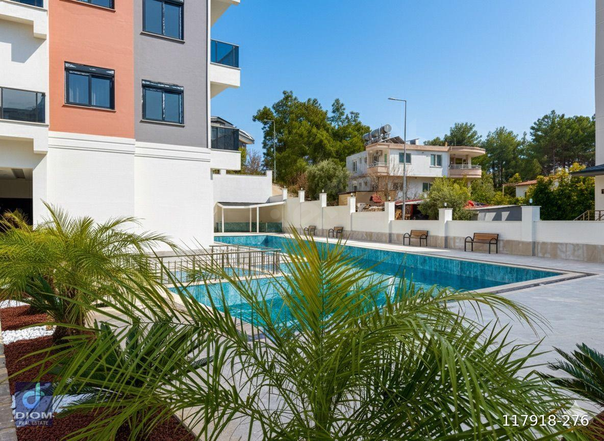ALANYA AVSALLAR'DA YENİ SİTEDE YATIRIMLIK 1+1 SIFIR DAİRE