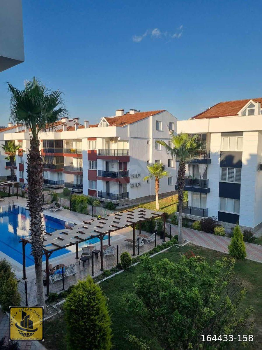 DALAMAN DOĞA PARK HAVUZLU SİTE İÇİ YENİ EŞYALI KİRALIK 1+1 DAİRE