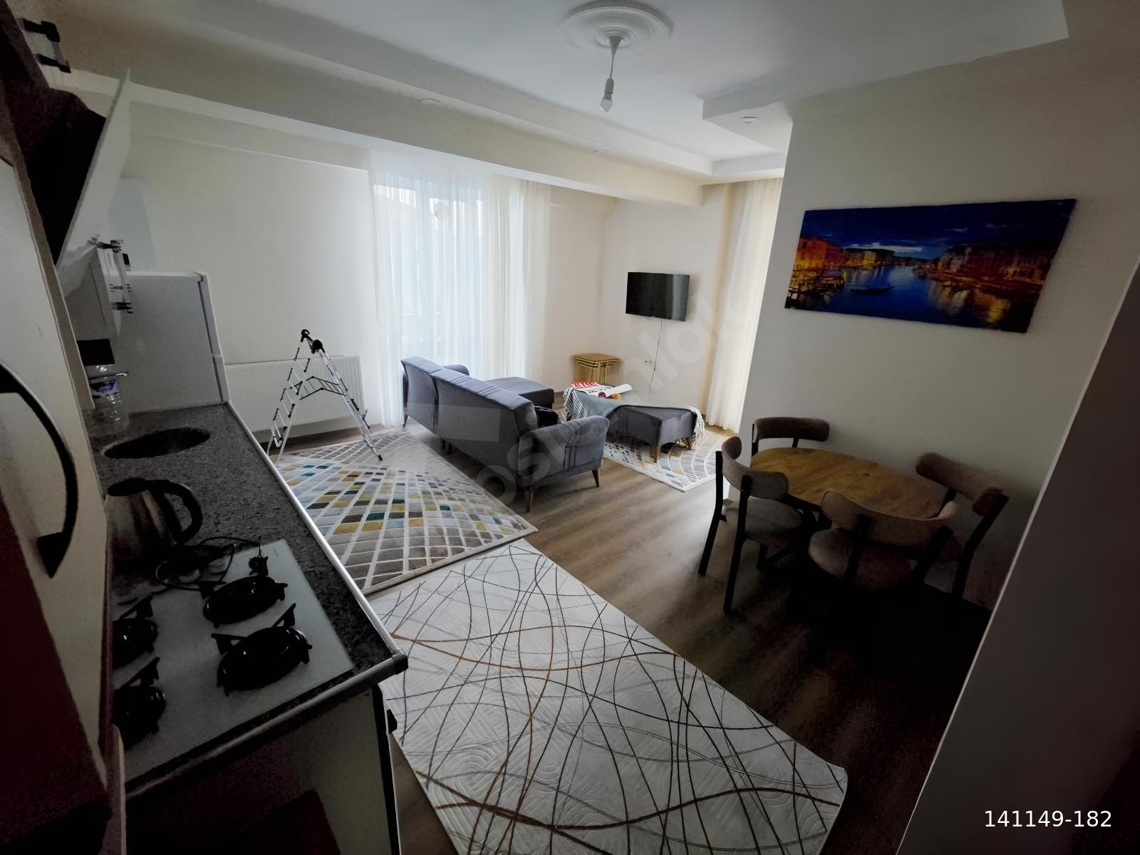 Memura uygun kiralık 1+1 Eşyalı Daire| Iğdır Merkez/Topçular Mah