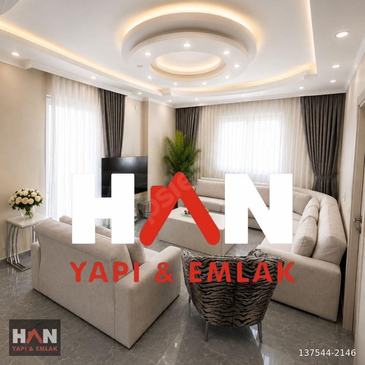 HAN YAPI&EMLAK'TAN KARAAĞAÇ MAH. 3+1 LÜKS DAİRE