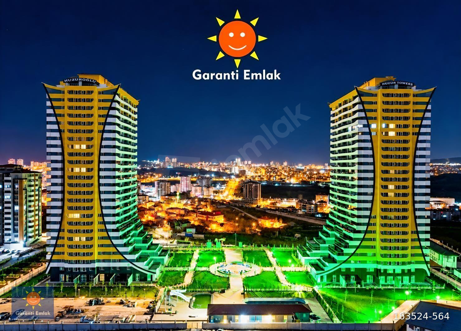 °°Garanti Emlak'tan Şehrin En Kapsamlı Projesinde - 119 m² 2,5+1