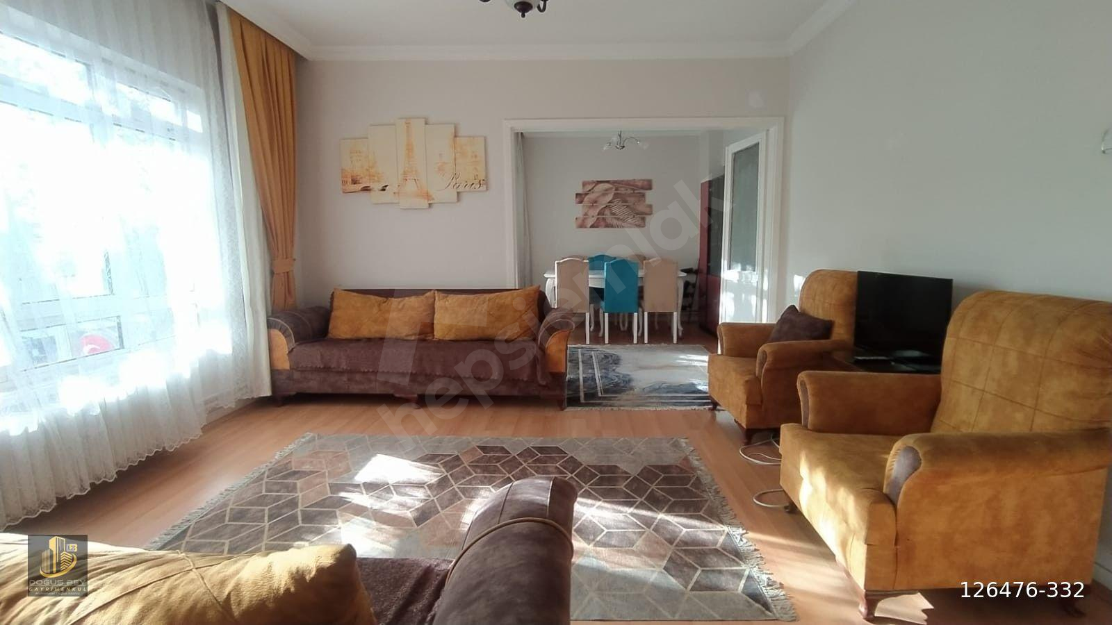 DOĞUŞ BEY GAYRİMENKUL TIP FAKÜLTESİ CAD 3+1 MOBİLYALI YAPILI ÖN CEPHE