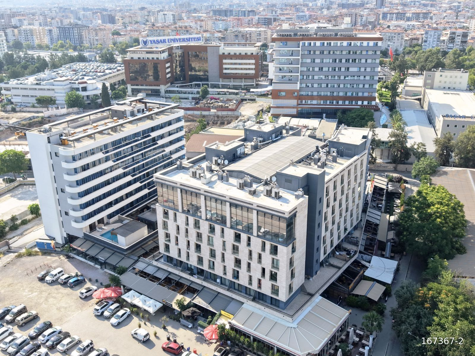 YAŞAR UNİVERSİTESİ YAKINI KİRALIK EŞYALI BALKONLU 1+1 DAİRE