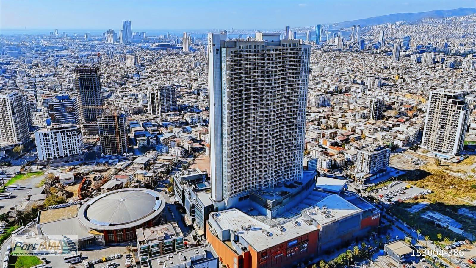 POİNT BORNOVA' DA 3+1 GENİŞ TİP KÖRFEZ MANZARALI DAİRE